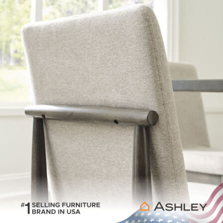 เก้าอี้ทานข้าว ASHLEY FURNITURE HOMESTORE รุ่น ARKENTON สีเบจ_6