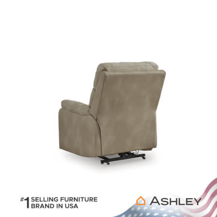 โซฟาปรับเอนไฟฟ้า 1 ที่นั่ง ASHLEY FURNITURE HOMESTORE รุ่น NEXT-GEN DURAPELLA/1RM สีน้ำตาลอ่อน_6