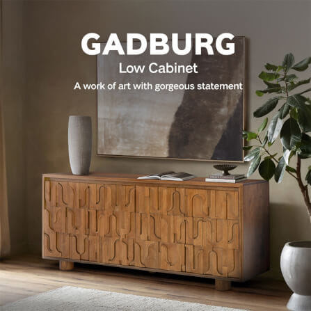ตู้เตี้ยบานเปิด ASHLEY FURNITURE HOMESTORE รุ่น GADBURG/167 สีน้ำตาล_8