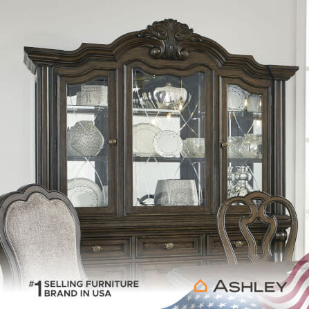 ตู้เตี้ยบานเปิด ASHLEY FURNITURE HOMESTORE รุ่น MAYLEE/181 สีน้ำตาลเข้ม_7