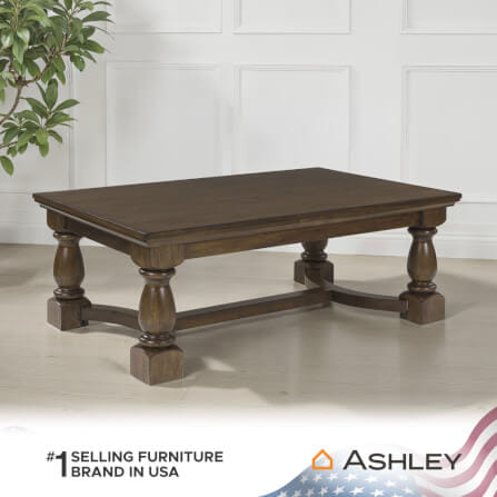 โต๊ะกลาง ASHLEY FURNITURE HOMESTORE รุ่น STURLAYNE/132 สีน้ำตาล_6