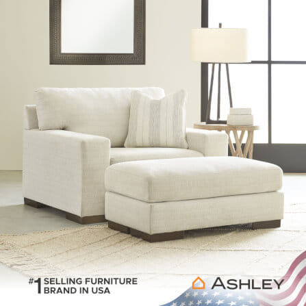 สตูล ASHLEY FURNITURE HOMESTORE รุ่น MAGGIE สีครีม_7