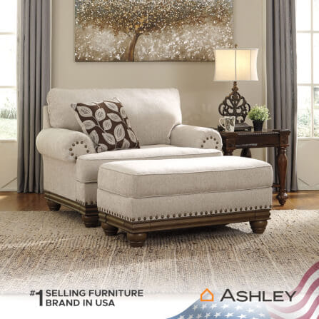 สตูล ASHLEY FURNITURE HOMESTORE รุ่น HARLESON สีครีม_6