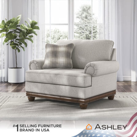 โซฟา 1 ที่นั่ง ASHLEY FURNITURE HOMESTORE รุ่น STOUGHTON/1 สีครีม_7