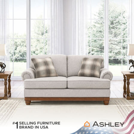 โซฟา 2 ที่นั่ง ASHLEY FURNITURE HOMESTORE รุ่น STOUGHTON/2 สีครีม_7