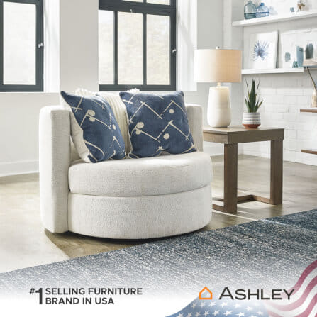 โซฟา 1 ที่นั่งแบบหมุนได้ ASHLEY FURNITURE HOMESTORE รุ่น PADOVA/1 สีครีม_7