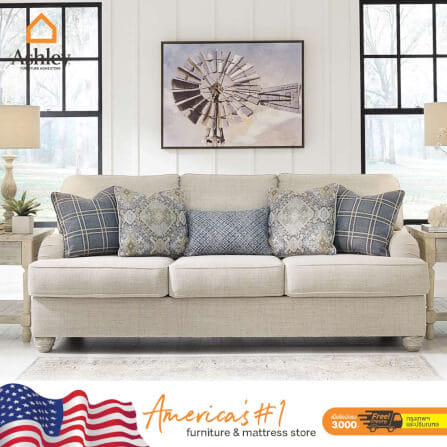 โซฟา 3 ที่นั่ง ASHLEY FURNITURE HOMESTORE รุ่น TRAEMORE/3 สีเบจ_3