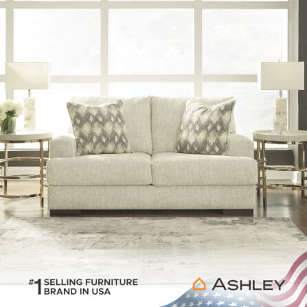 โซฟา 2 ที่นั่ง ASHLEY FURNITURE HOMESTORE รุ่น CARETTI/2 สีครีม_7
