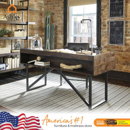 โต๊ะทำงาน ASHLEY FURNITURE HOMESTORE รุ่น STARMORE/160 สีน้ำตาลเข้ม_3
