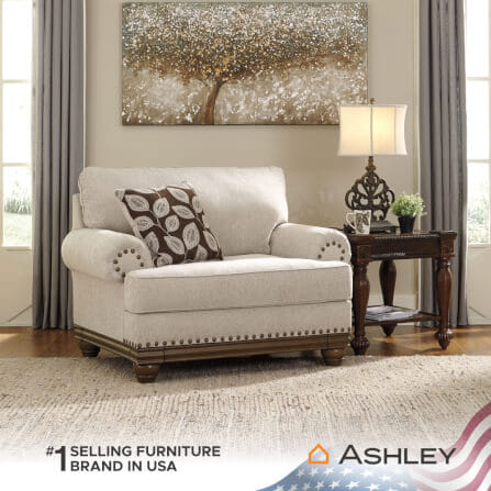 โซฟา 1 ที่นั่ง ASHLEY FURNITURE HOMESTORE รุ่น HARLESON/1 สีครีม_4