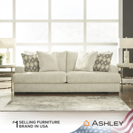 โซฟา 3 ที่นั่ง ASHLEY FURNITURE HOMESTORE รุ่น CARETTI/3 สีครีม_7