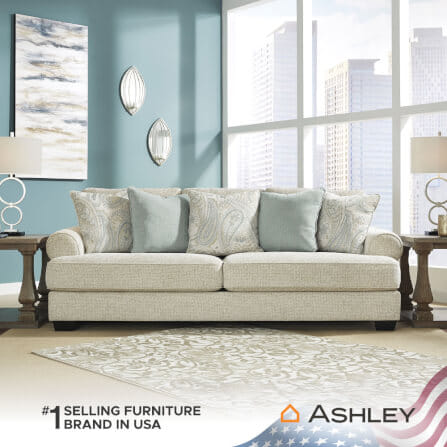 โซฟา 3 ที่นั่ง ASHLEY FURNITURE HOMESTORE รุ่น MONAGHAN/3 สีเบจ_6