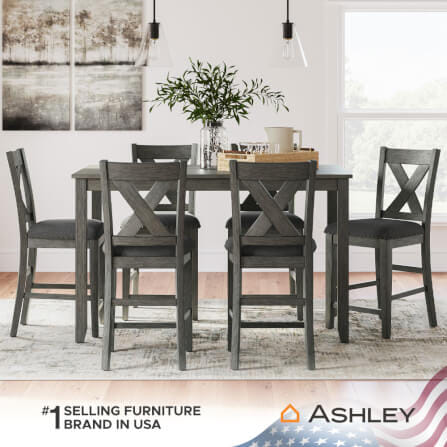 เก้าอี้บาร์ ASHLEY FURNITURE HOMESTORE รุ่น CAITBROOK สีน้ำตาลเข้ม_5