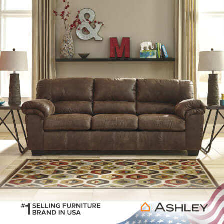 โซฟา 3 ที่นั่ง ASHLEY FURNITURE HOMESTORE รุ่น BLADEN/3 สีน้ำตาล_6