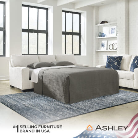 โซฟาเบด 3 ที่นั่ง ASHLEY FURNITURE HOMESTORE รุ่น PADOVA/3 สีโซฟาสีครีม/ขาสีดำ_7