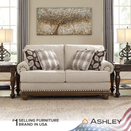 โซฟา 2 ที่นั่ง ASHLEY FURNITURE HOMESTORE รุ่น HARLESON/2 สีครีม_6