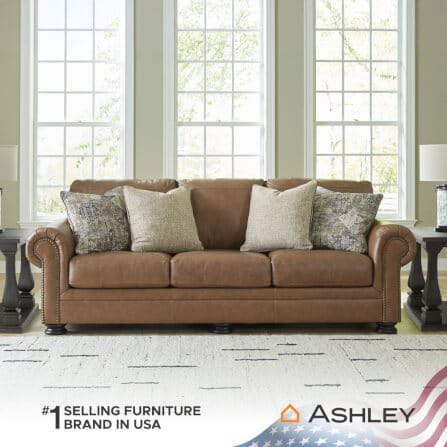 โซฟา 3 ที่นั่ง ASHLEY FURNITURE HOMESTORE รุ่น CARIANNA/3 สีน้ำตาล_7
