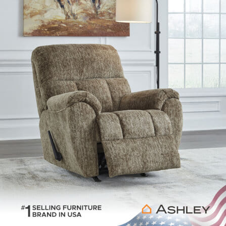 โซฟาปรับเอนนอน 1 ที่นั่ง ASHLEY FURNITURE HOMESTORE รุ่น RAMPANT/1R สีน้ำตาล_7