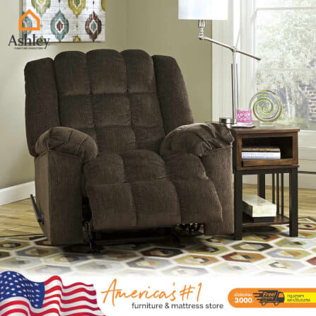โซฟาปรับเอนนอน 1 ที่นั่ง ASHLEY FURNITURE HOMESTORE รุ่น LUDDEN/1R สีน้ำตาลเข้ม_3