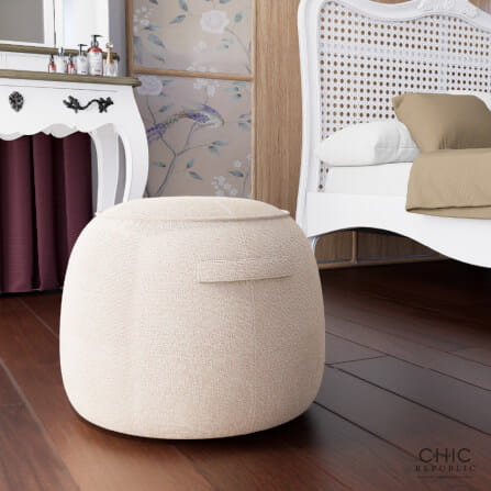 เก้าอี้สตูล CHIC REPUBLIC รุ่น NAPA/50 สีครีม_6