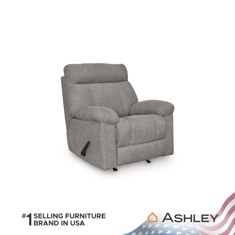 โซฟาปรับนอน 1 ที่นั่ง/ฟังก์ชันโยก ASHLEY FURNITURE HOMESTORE รุ่น MCARLIE/1R สีเทา_0