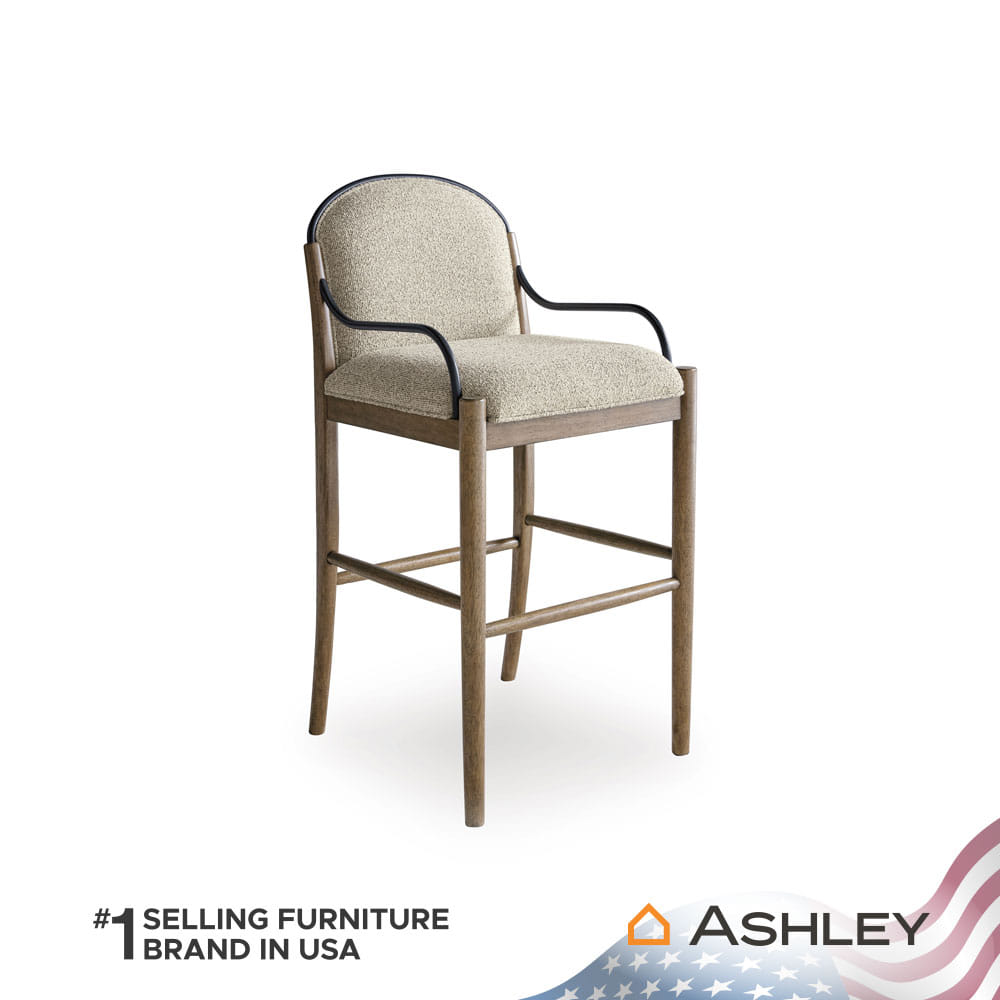 เก้าอี้บาร์ ASHLEY FURNITURE HOMESTORE ELLA GROVE 53 ซม. สีน้ำตาล_0