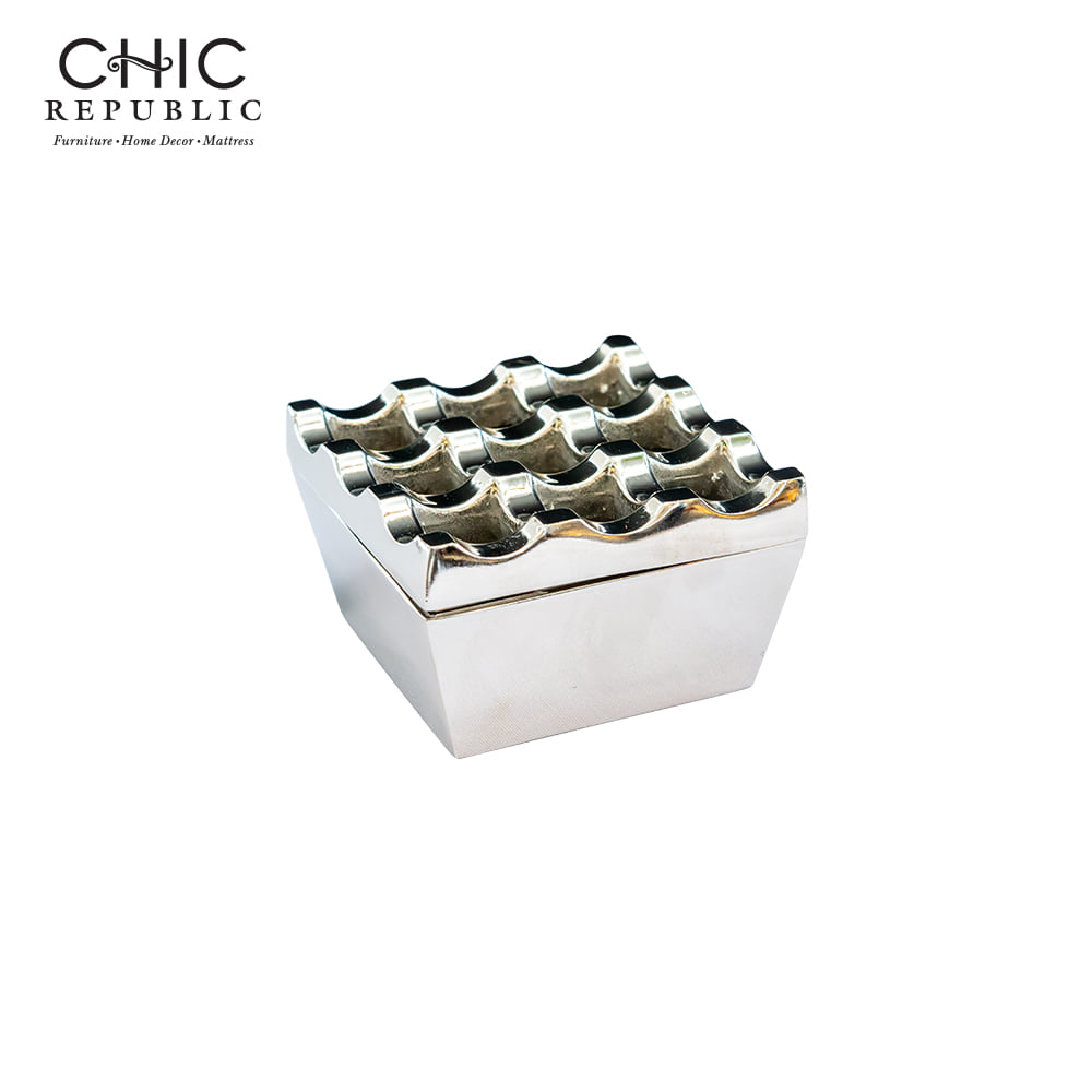 ที่เขี่ยบุหรี่ CHIC REPUBLIC SABLE นิกเกิล_0