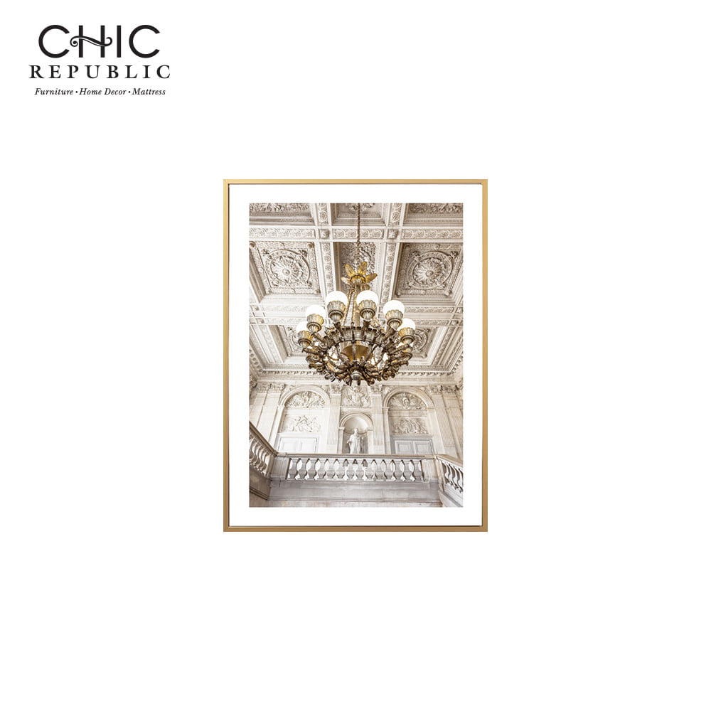 ภาพติดฝาผนัง CHIC REPUBLIC รุ่น DESIREE-B/45X60 สีทอง/หลากสี_0
