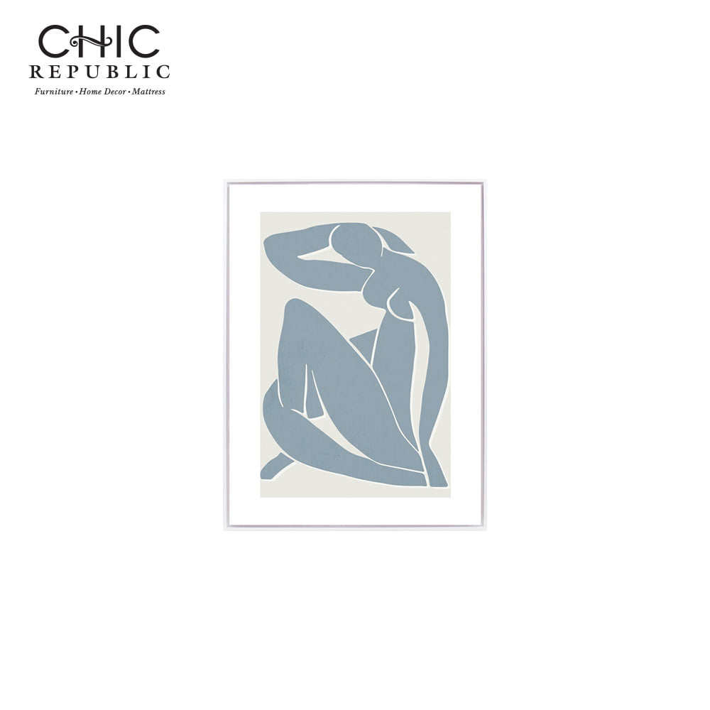 ภาพติดฝาผนัง CHIC REPUBLIC รุ่น HESET-A/45X60 สีขาว/หลากสี_0