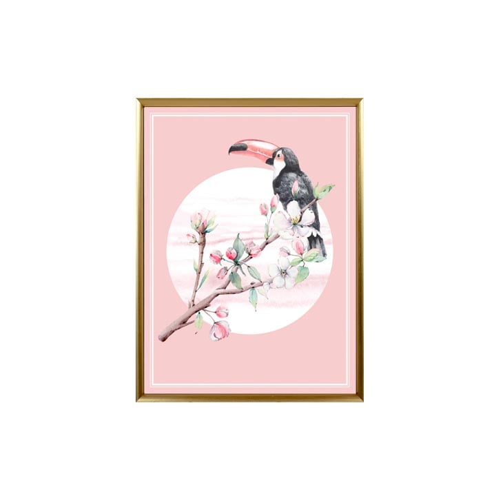 ภาพติดฝาผนัง CHIC REPUBLIC รุ่น CATHRIN-A/45X60 สีทอง/หลากสี_0