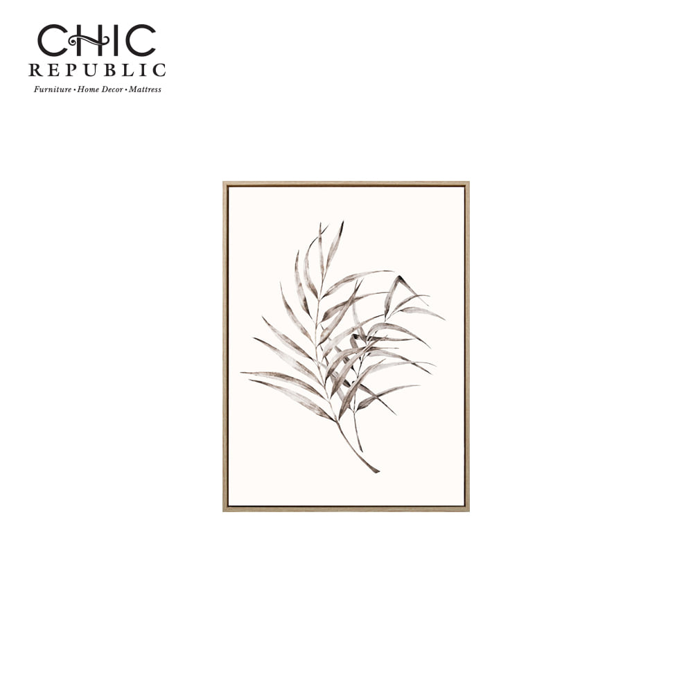 ภาพติดฝาผนัง CHIC REPUBLIC รุ่น LEAF-III/45X60 สีไม้ธรรมชาติ/หลากสี_0