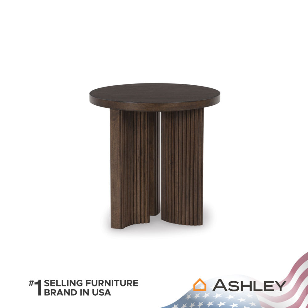 โต๊ะข้าง ASHLEY FURNITURE HOMESTORE รุ่น KORESTONE/60 สีน้ำตาลเข้ม_1