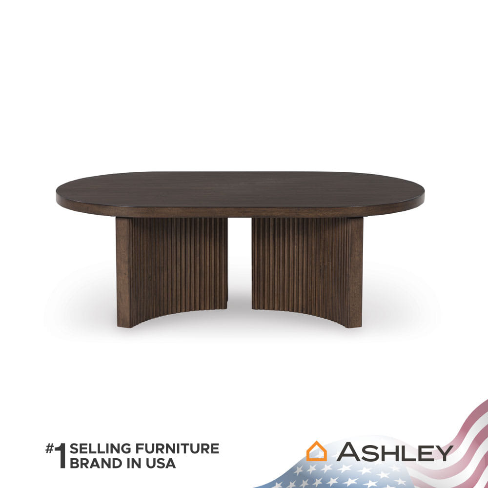 โต๊ะกลาง ASHLEY FURNITURE HOMESTORE รุ่น KORESTONE/130 สีน้ำตาลเข้ม_1