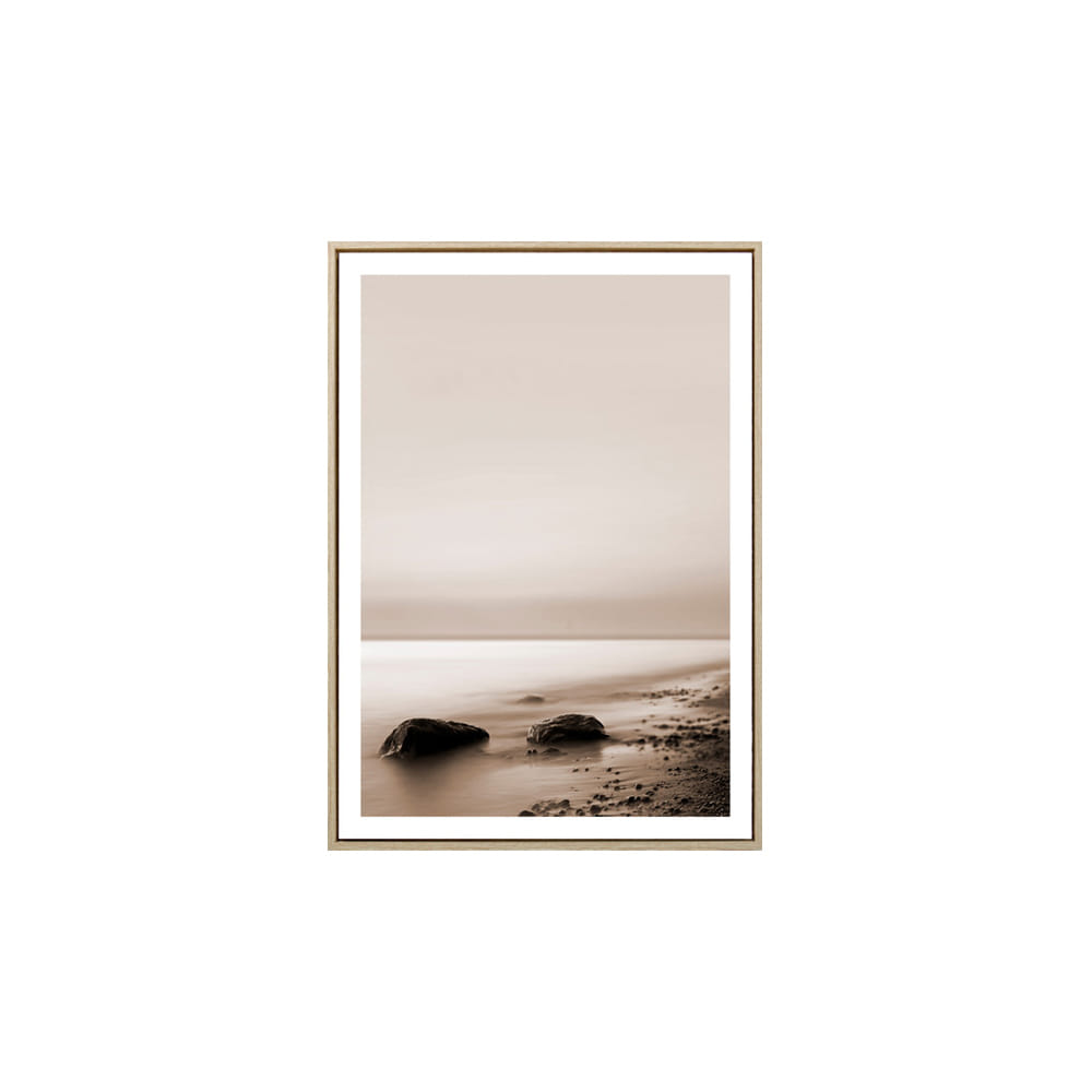 ภาพติดฝาผนัง CHIC REPUBLIC รุ่น LONELY-B/50X70 สีไม้ธรรมชาติ/หลากสี_1