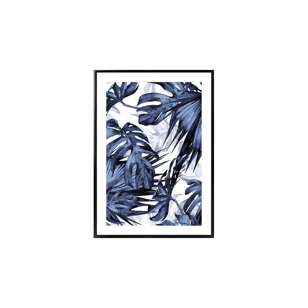 ภาพติดฝาผนัง CHIC REPUBLIC รุ่น SHADE OF BLUE-B/50X70 สีดำ/หลากสี_1