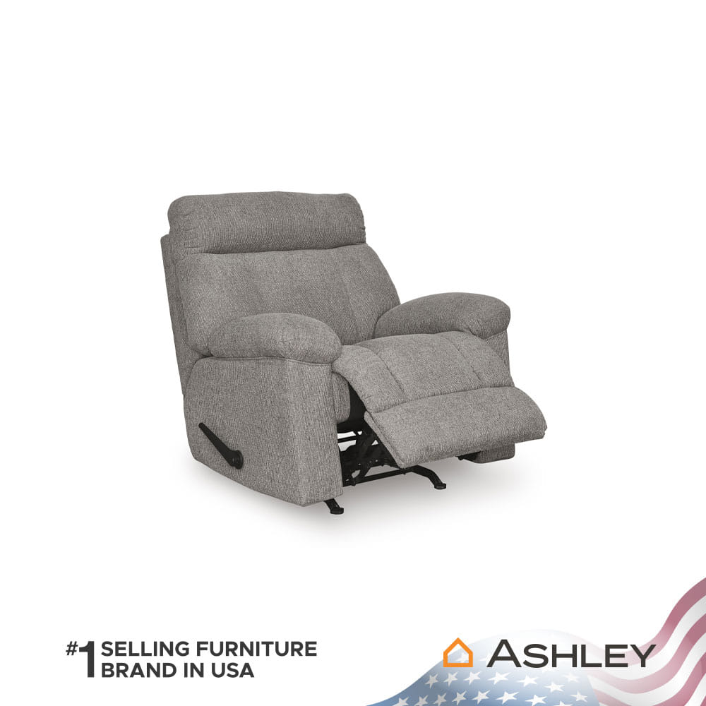 โซฟาปรับนอน 1 ที่นั่ง/ฟังก์ชันโยก ASHLEY FURNITURE HOMESTORE รุ่น MCARLIE/1R สีเทา_2