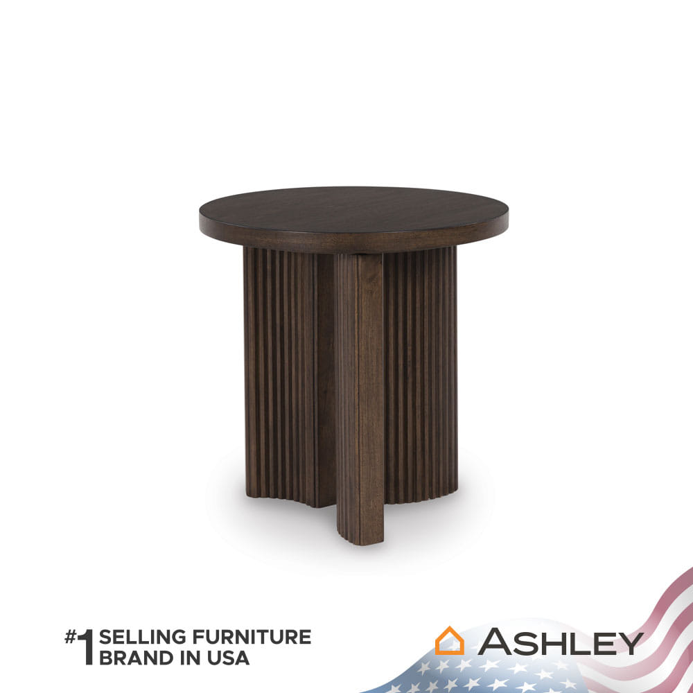 โต๊ะข้าง ASHLEY FURNITURE HOMESTORE รุ่น KORESTONE/60 สีน้ำตาลเข้ม_2