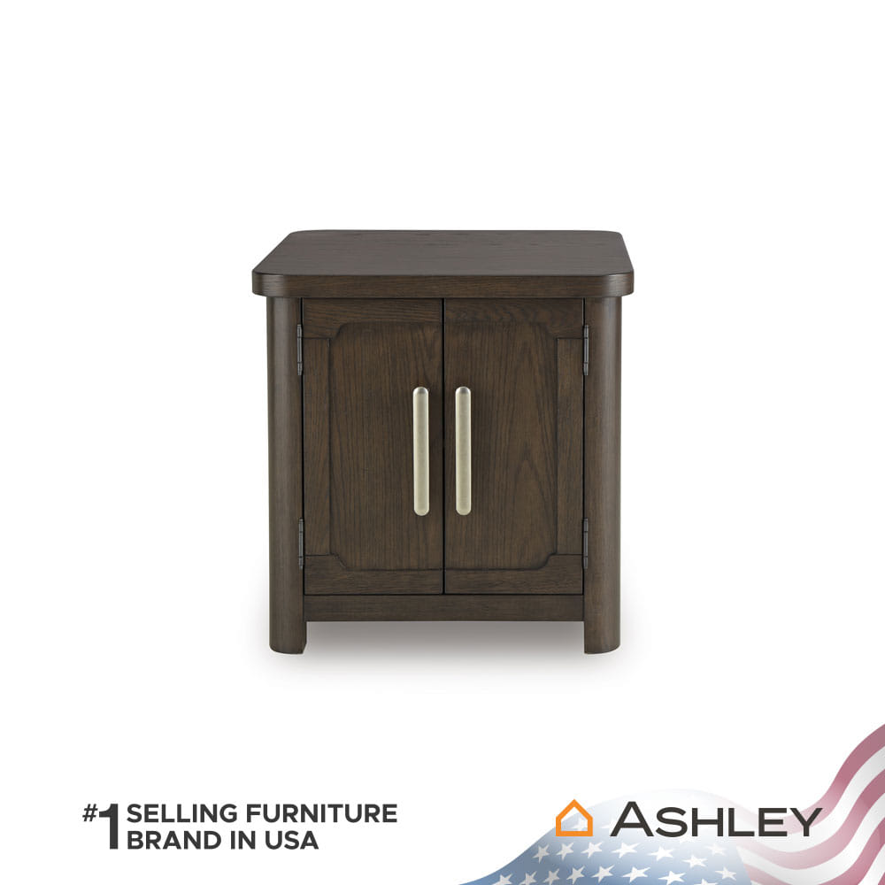 โต๊ะข้าง ASHLEY FURNITURE HOMESTORE รุ่น BRECKINGTON/60 สีน้ำตาลเข้ม_2
