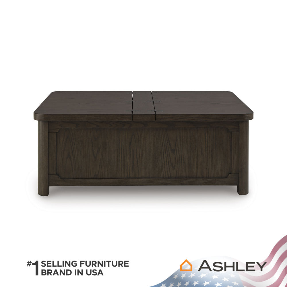 โต๊ะกลางพร้อมช่องเก็บของ ASHLEY FURNITURE HOMESTORE รุ่น BRECKINGTON/116 สีน้ำตาลเข้ม_2