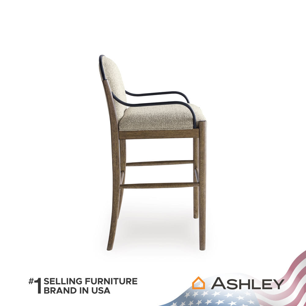 เก้าอี้บาร์ ASHLEY FURNITURE HOMESTORE ELLA GROVE 53 ซม. สีน้ำตาล_2