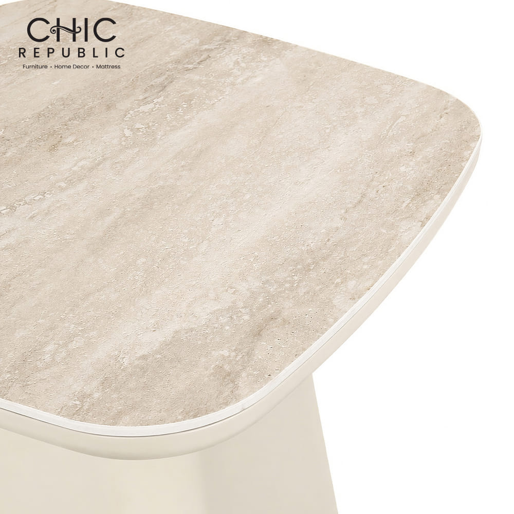 โต๊ะข้างท็อป CHIC REPUBLIC รุ่น VALENZO/45 45 ซม. สีครีม_2