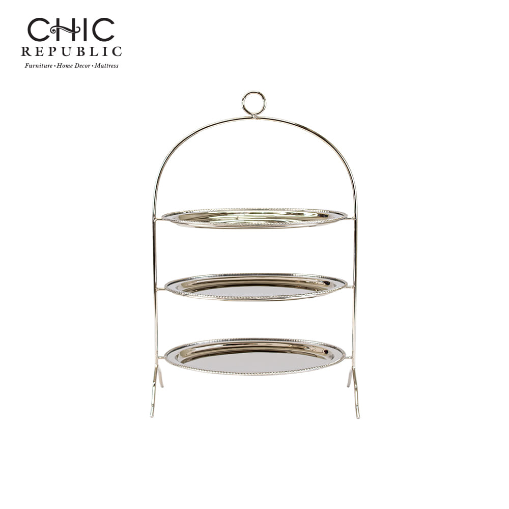 ชั้นวางขนม 3 ชั้น CHIC REPUBLIC รุ่น QUEEN_2