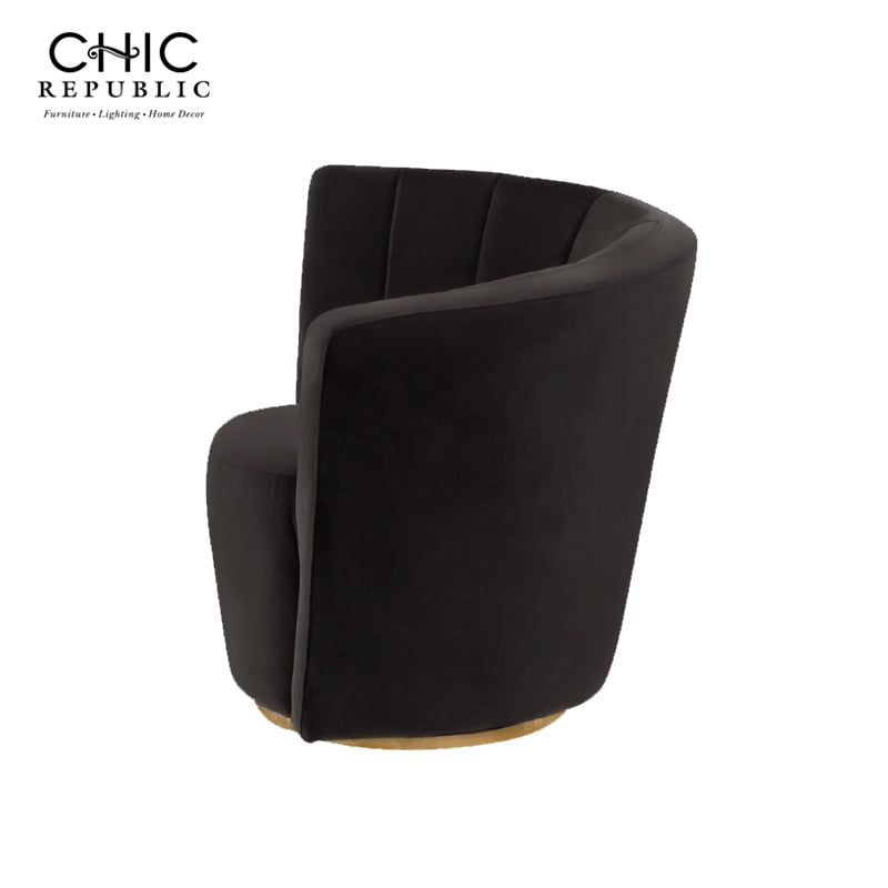 โซฟา 1 ที่นั่งแบบหมุนได้ CHIC REPUBLIC ANGELWING/R-1 88 ซม. สีดำ_2