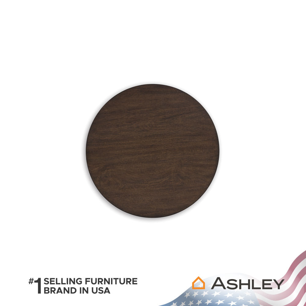 โต๊ะข้าง ASHLEY FURNITURE HOMESTORE รุ่น KORESTONE/60 สีน้ำตาลเข้ม_3