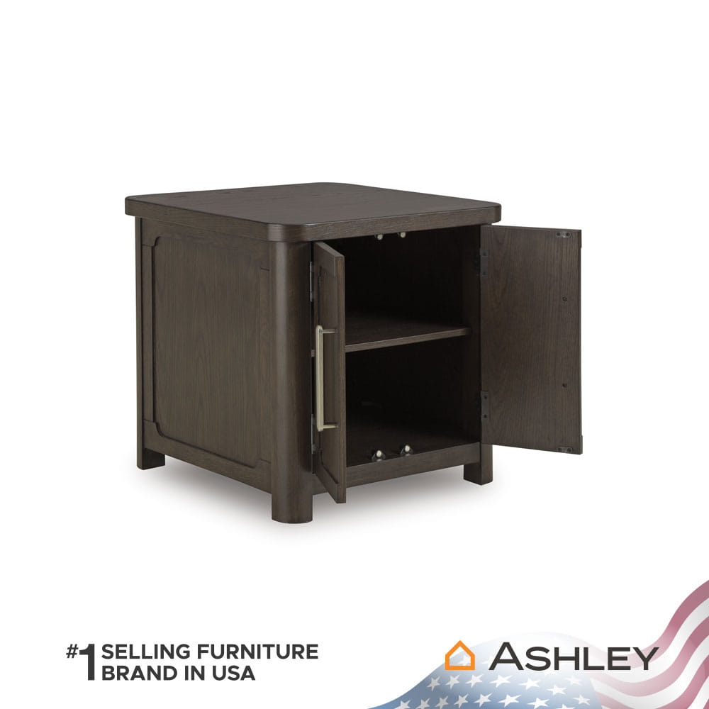 โต๊ะข้าง ASHLEY FURNITURE HOMESTORE รุ่น BRECKINGTON/60 สีน้ำตาลเข้ม_3