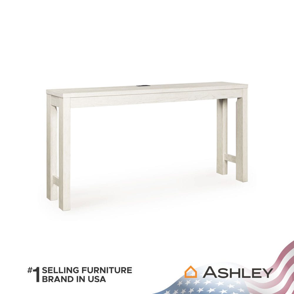 ชุดโต๊ะบาร์ 3 ที่นั่ง ASHLEY FURNITURE HOMESTORE รุ่น ROBBINSDALE/4 สีขาววินเทจ_3