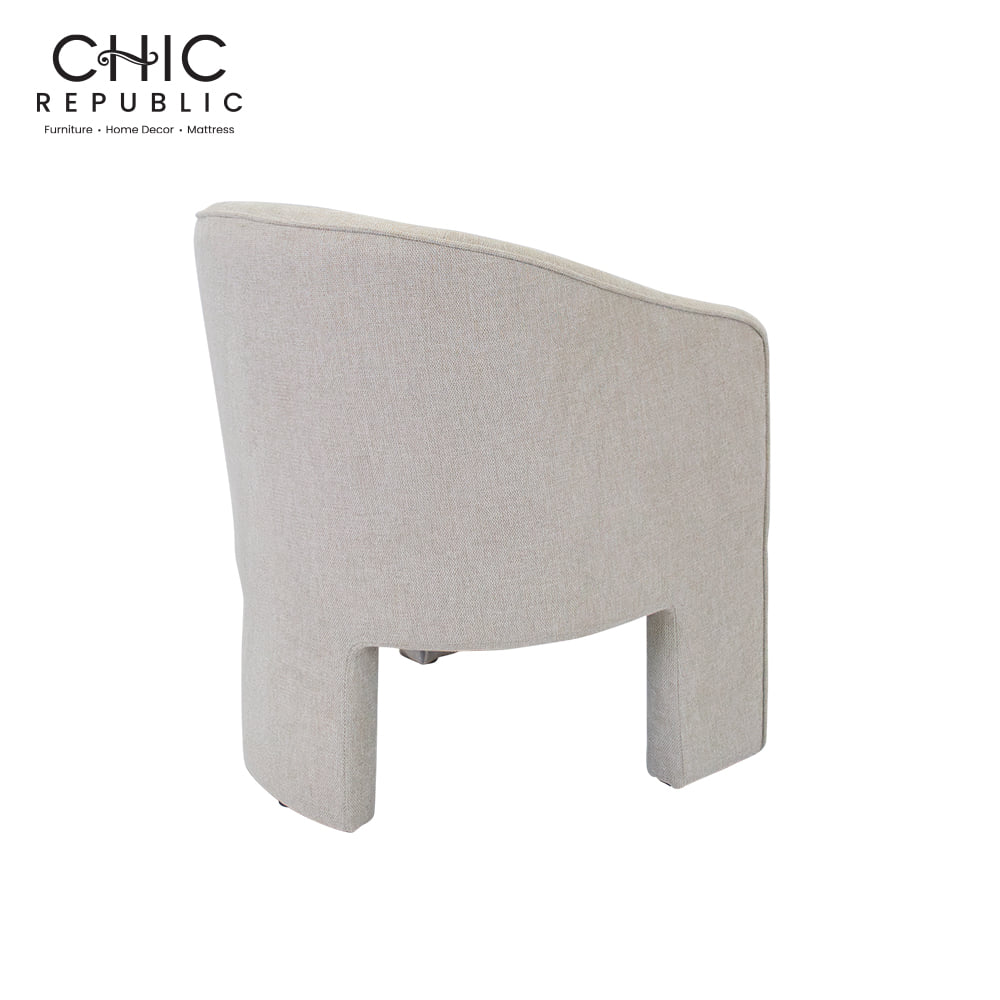 โซฟา 1 ที่นั่ง CHIC REPUBLIC รุ่น RORY/1 สีน้ำตาลอ่อน_3