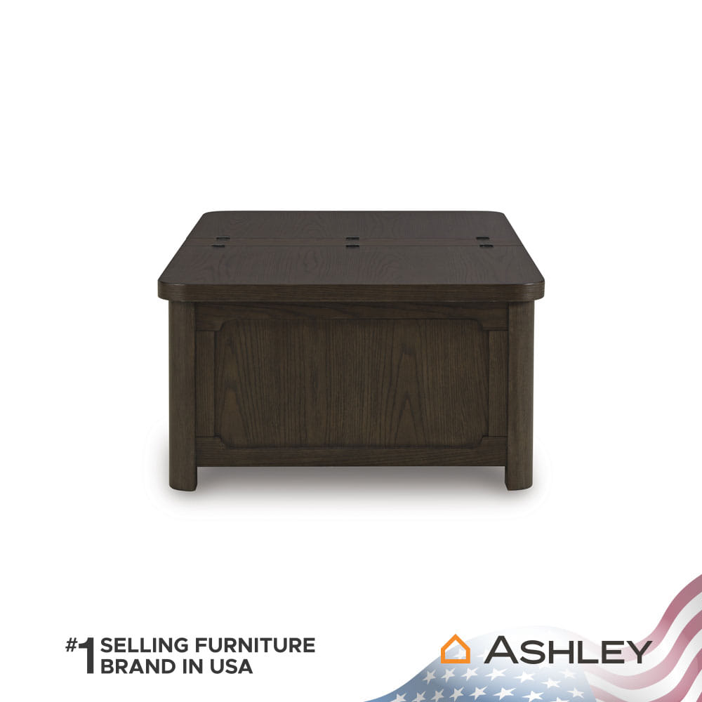 โต๊ะกลางพร้อมช่องเก็บของ ASHLEY FURNITURE HOMESTORE รุ่น BRECKINGTON/116 สีน้ำตาลเข้ม_4