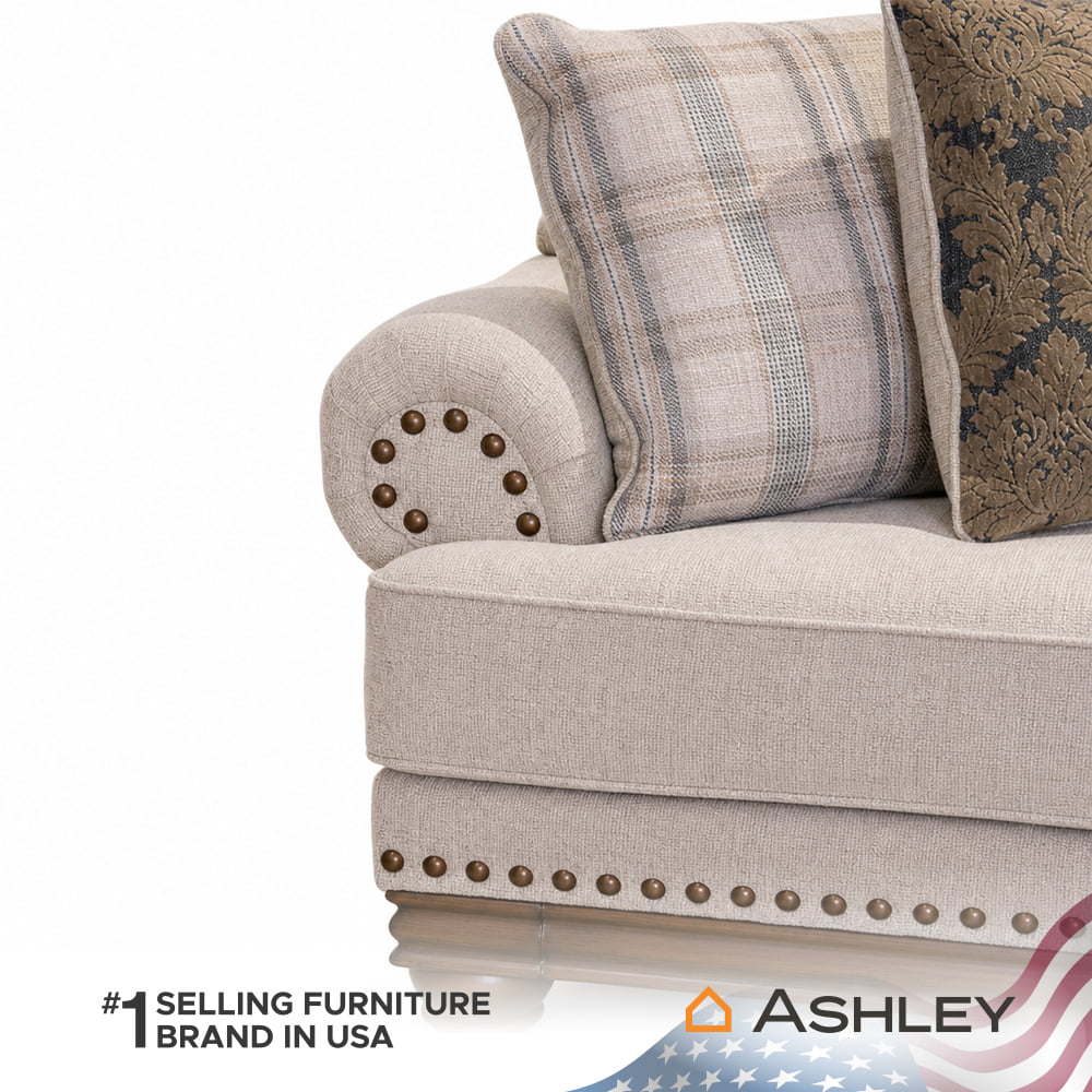 โซฟา 2 ที่นั่ง ASHLEY FURNITURE HOMESTORE รุ่น HARLESON-O/2 สีเบจ_4