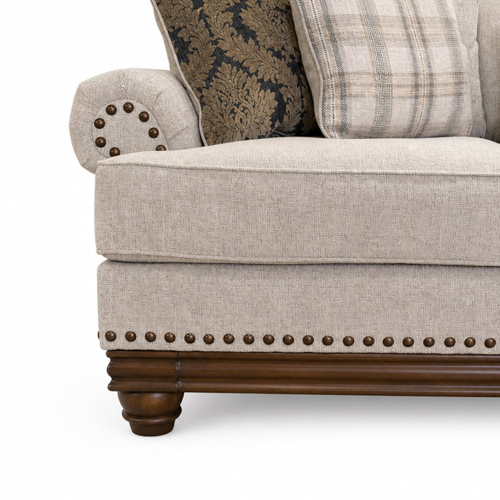 โซฟา 3 ที่นั่ง ASHLEY FURNITURE HOMESTORE รุ่น HARLESON-O/3 สีเบจ_5